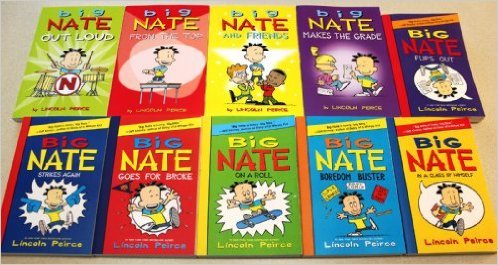 Big Nate 10 Book Collection Set by Lincoln Peirce