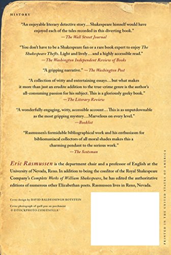 The Shakespeare Thefts: In Search of the First Folios