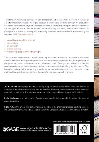 Doing Your Literature Review: Traditional And Systematic Techniques