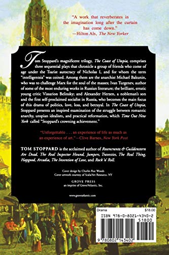 The Coast of Utopia: Voyage, Shipwreck, Salvage by Stoppard