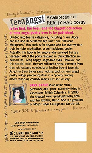 Teen Angst: A Celebration of Really Bad Poetry