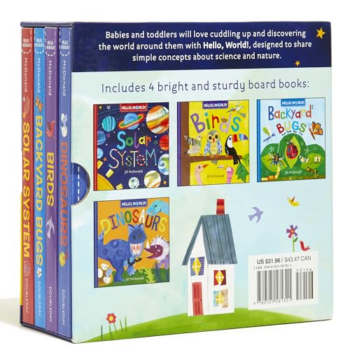Hello, World! Boxed Set: Solar System; Dinosaurs; Backyard Birds; Bugs