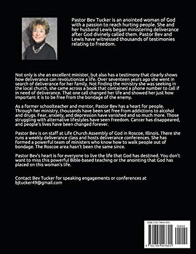 Setting the Captives Free: Deliverance Manual — back cover