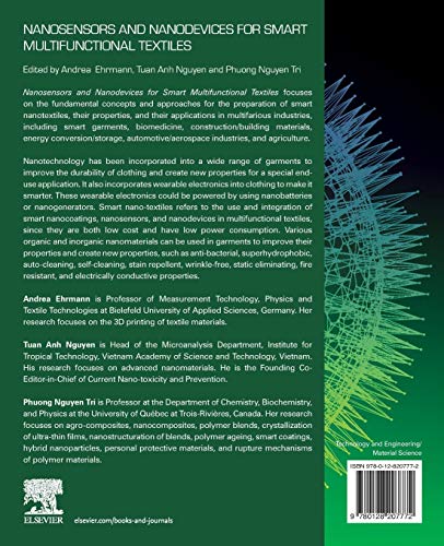Nanosensors and Nanodevices for Smart Multifunctional Textiles (Micro and Nano Technologies)