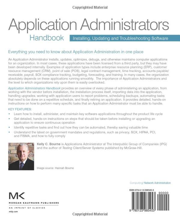 Application Administrators Handbook: Installing, Updating and Troubleshooting Software