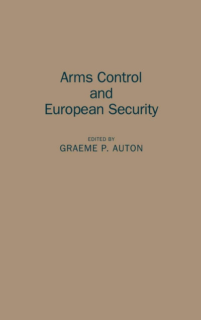 Arms Control and European Security: