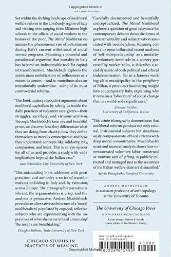 The Moral Neoliberal: Welfare and Citizenship in Italy (Chic