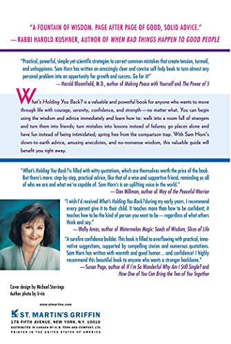 What's Holding You Back?: 30 Days to Having the Courage and Confidence to Do What You Want, Meet Whom You Want, and Go Where You Want