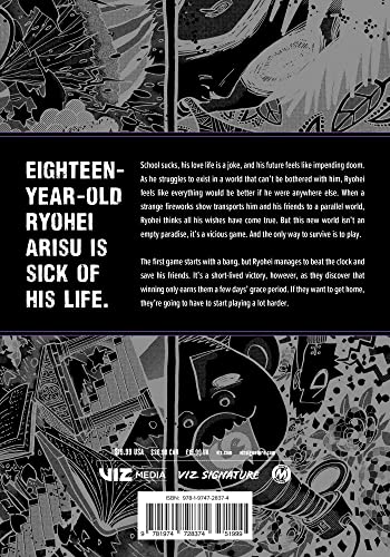 Alice in Borderland, Vol. 1 — back cover
