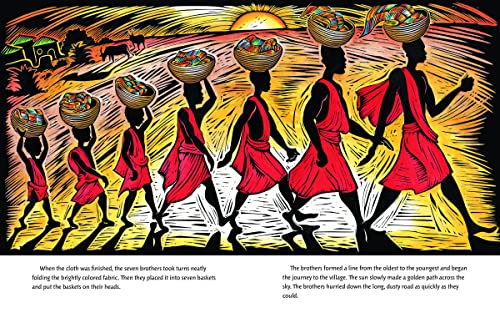 Seven Spools of Thread: A Kwanzaa Story (Albert Whitman Prairie Paperback)