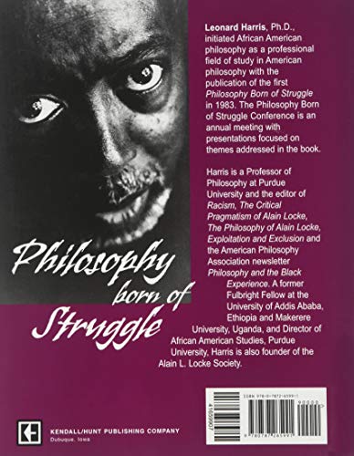 Philosophy Born of Struggle: Anthology of Afro-American Philosophy From 1917