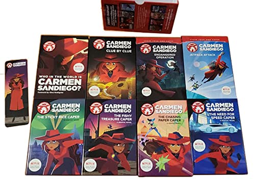 Carmen Sandiego 8bk Box Set Costco