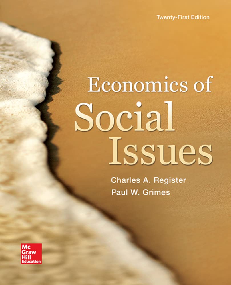 Economics of Social Issues (The Mcgraw-hill Series in Economics)