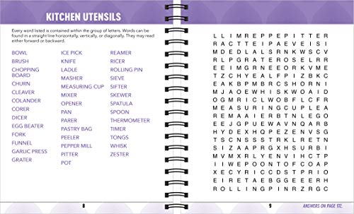Brain Games - Large Print Word Search: Unwind and Test Your Problem-Solving Skills Easy to Read, Fun to Solve Gift for Adults & Seniors