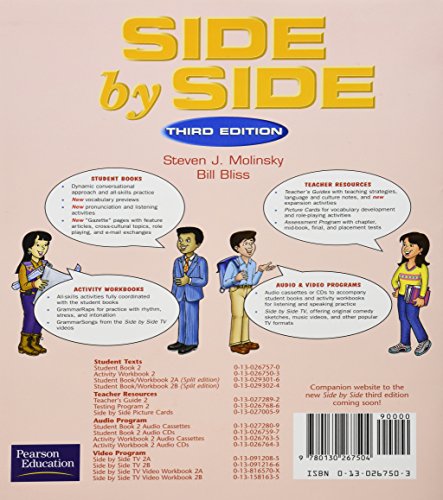 Side By Side: Activity Workbook 2, Third Edition by Molinsky