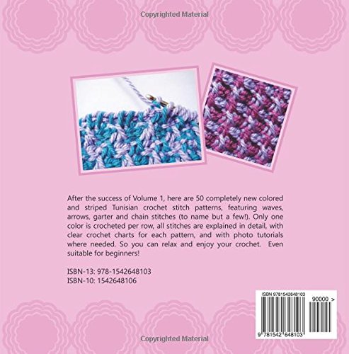 TUNISIAN Crochet - Vol. 2: Colored & Striped Stitches (TUNISIAN Crochet Stitches)