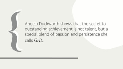 Grit: The Power of Passion and Perseverance
