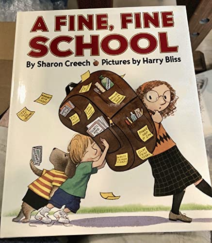 A Fine, Fine School: A Funny Picture Book About a Principal Who Loves School Too Much for Kids (Ages 4-8) — back cover