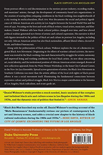 Black Arts West: Culture and Struggle in Postwar Los Angeles