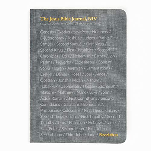 The Jesus Bible Journal, Revelation, NIV, Paperback, Comfort Print