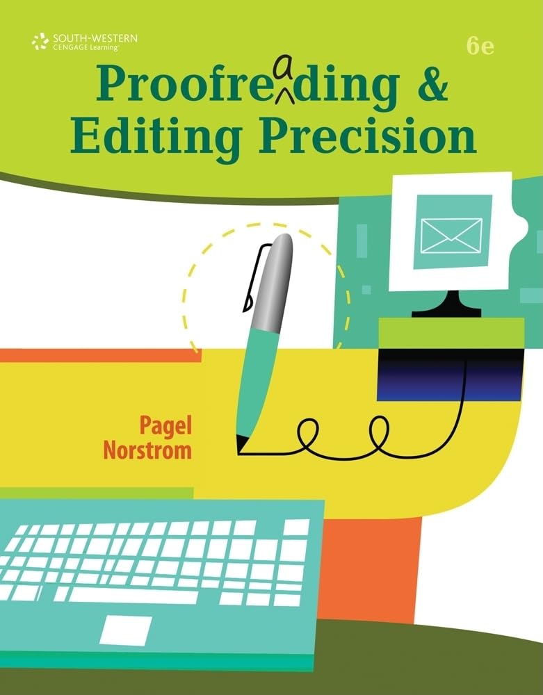 Proofreading and Editing Precision (with CD-ROM)