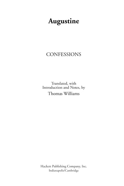 Confessions