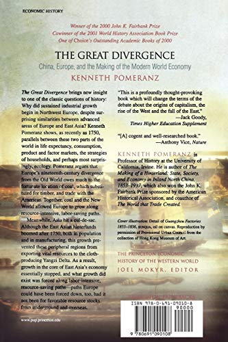 The Great Divergence: China, Europe, and the Making of the Modern World Economy.