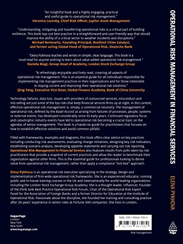 Operational Risk Management in Financial Services: A Practical Guide to Establishing Effective Solutions