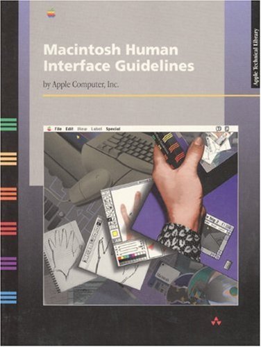 Macintosh Human Interface Guidelines by Apple Computer Inc