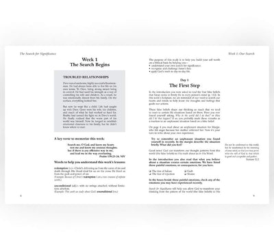 The Search for Significance - Workbook: Build Your Self-Wort