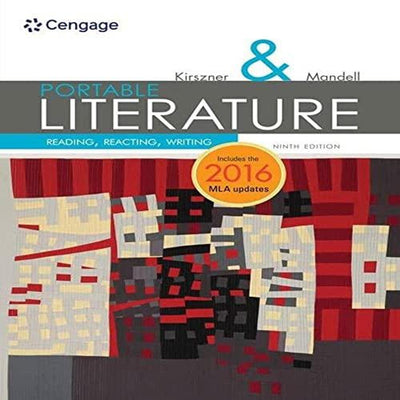 PORTABLE Literature: Reading, Reacting, Writing (MindTap Course List)