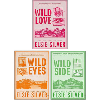 Rose Hill Series 3 Books Collection Set By Elsie Silver (Wild Love, Wild Eyes & Wild Side)