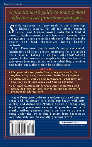 Asset Protection : Concepts and Strategies for Protecting Yo