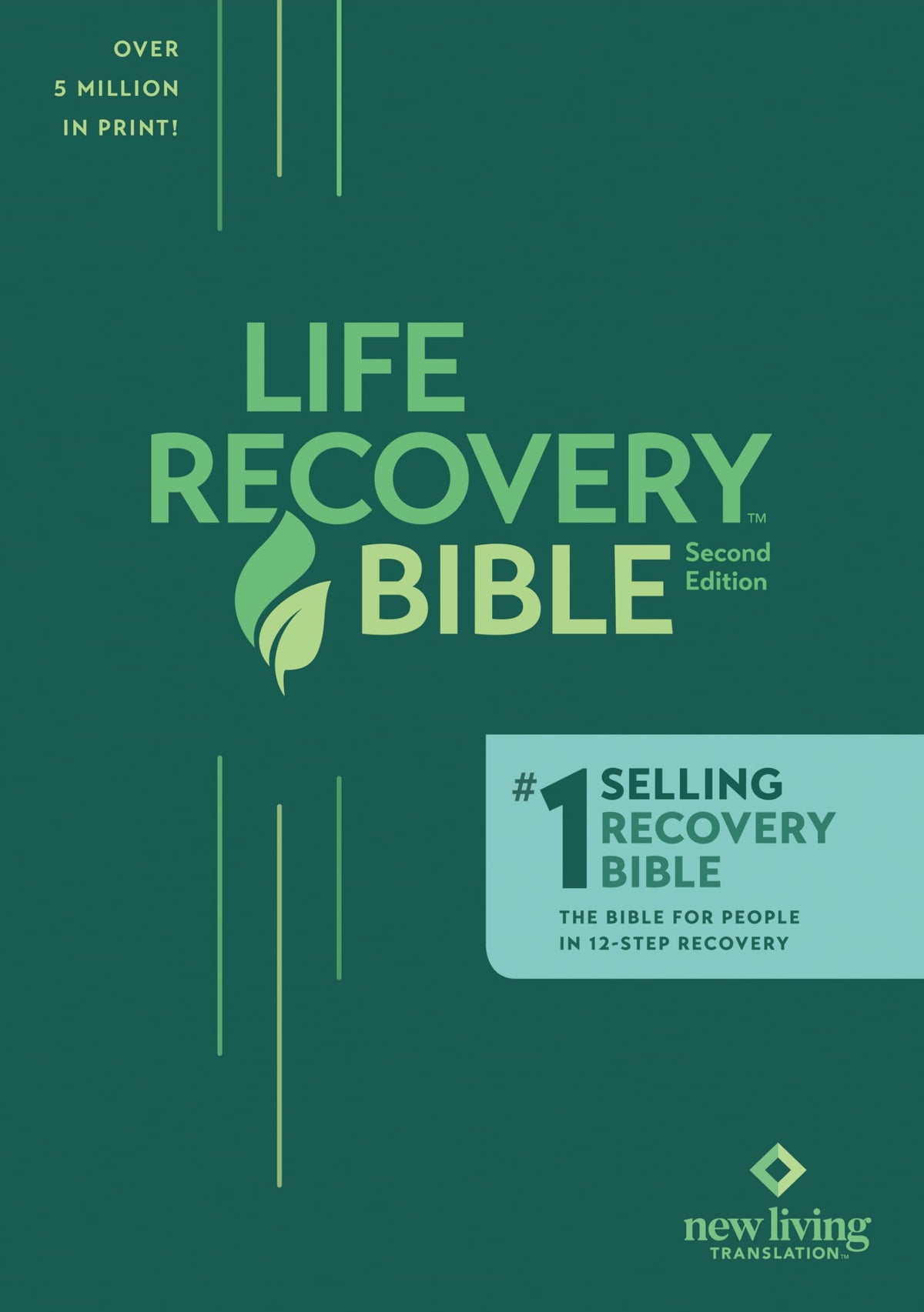 NLT Life Recovery Bible, Second Edition (Softcover): Addiction Bible Tied to 12 Steps of Recovery for Help with Drugs, Alcohol, Personal Struggles - With Meeting Guide