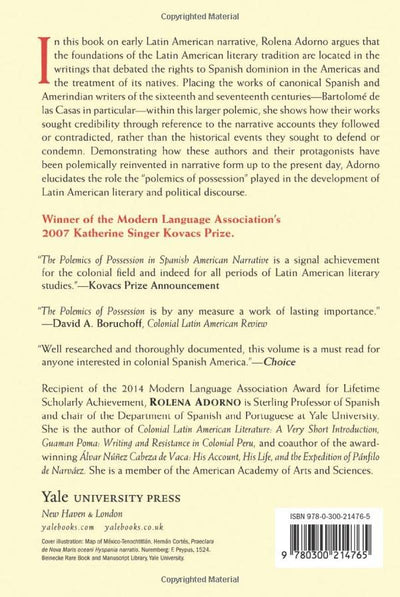 The Polemics of Possession in Spanish American Narrative