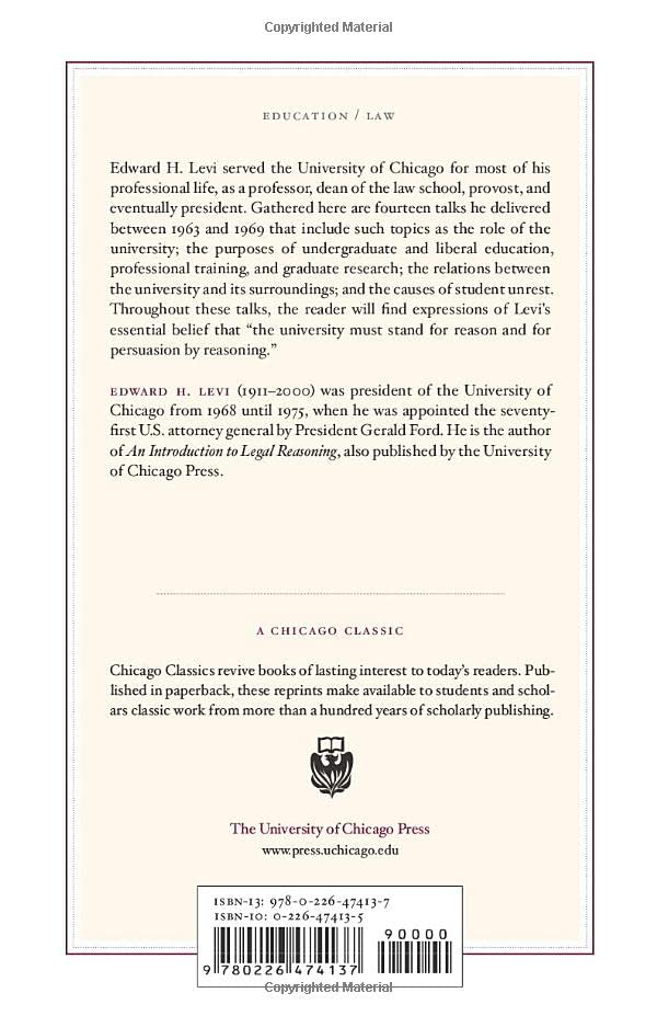 Point of View: Talks on Education (A Chicago Classic)