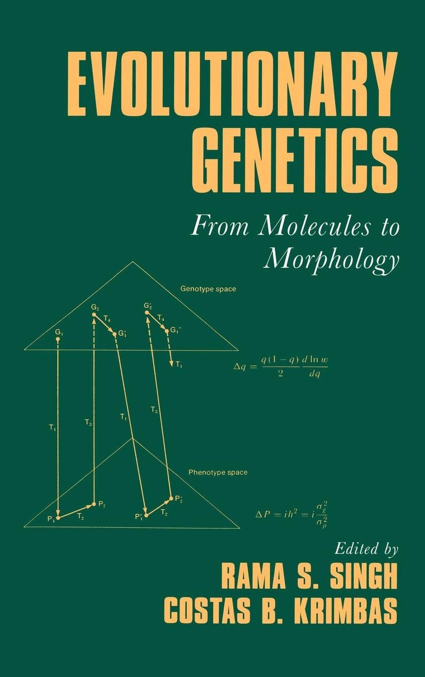 Evolutionary Genetics: From Molecules to Morphology