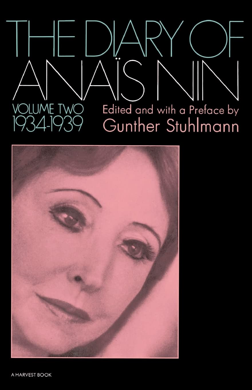 The Diary Of Anais Nin Volume 2 1934-1939