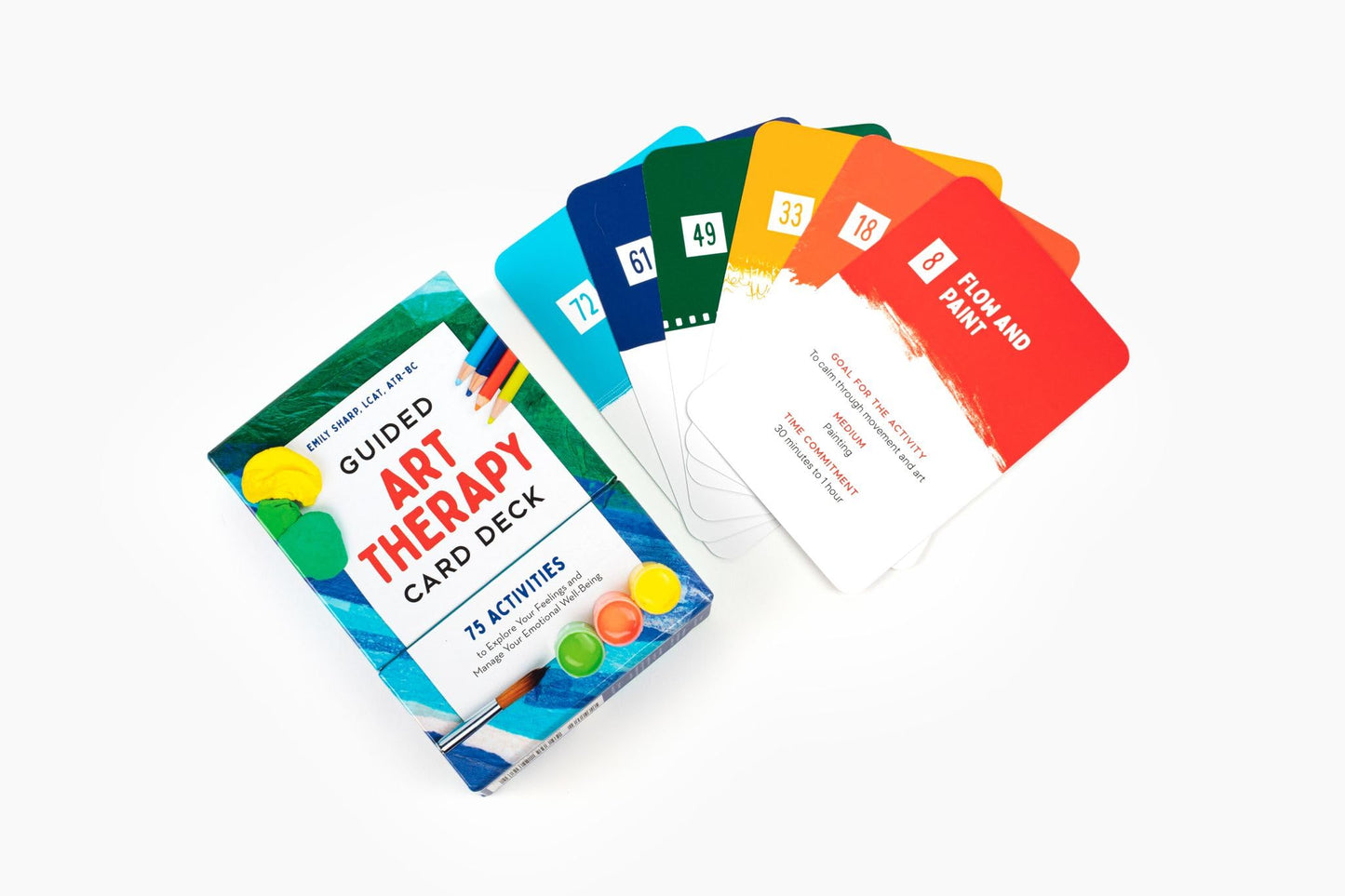 Guided Art Therapy Card Deck: 75 Activities to Explore Your Feelings