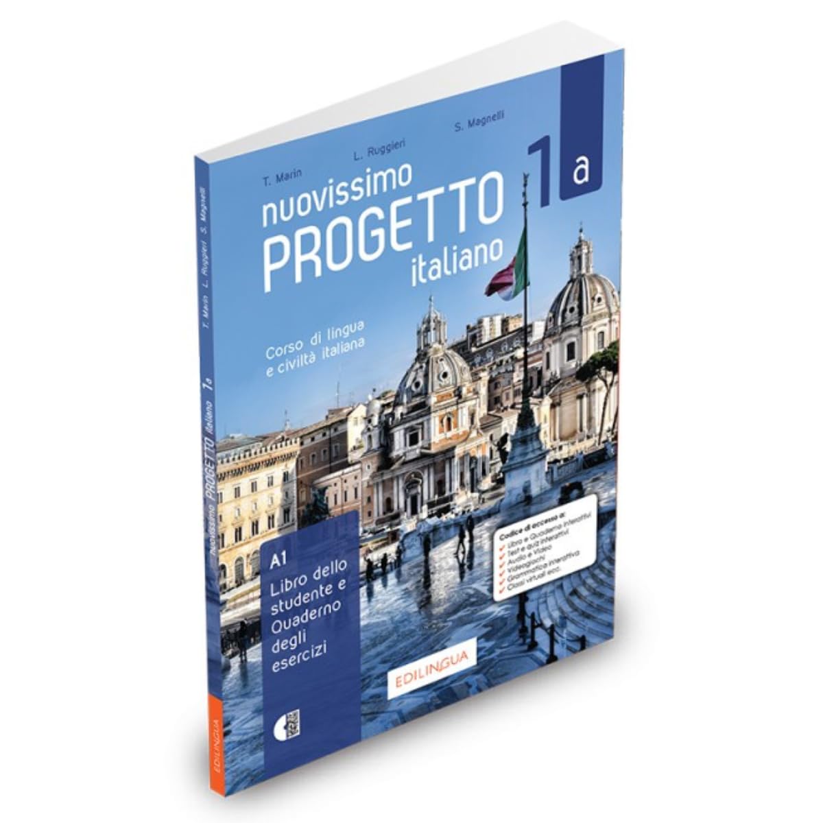 Nuovissimo progetto italiano 1a-corso e civilt? italiana-stutende + quaderno degli esercizi+dvd+cd (Italian Edition)