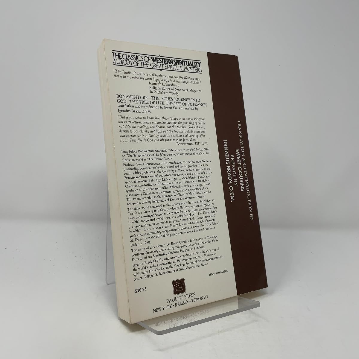 Bonaventure: The Soul's Journey into God, The Tree of Life, The Life of St. Francis (The Classics of Western Spirituality)