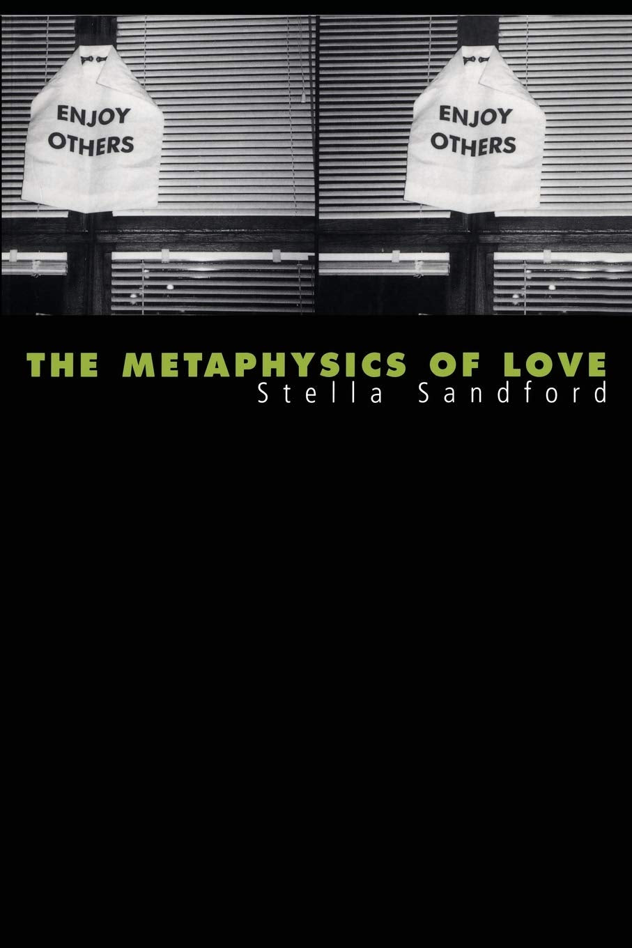 The Metaphysics of Love: Gender and Transcendence in Levinas