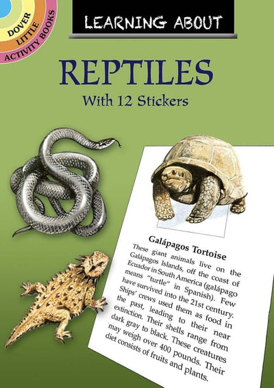 Learning About Reptiles (Dover Little Activity Books: Animals)