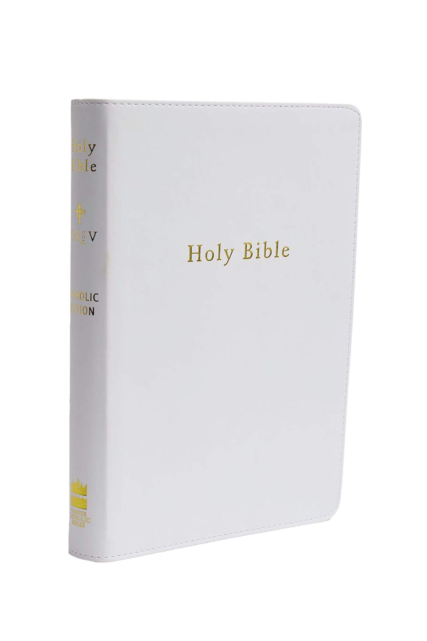 NRSV, The Catholic Gift Bible, Imitation Leather, White: The