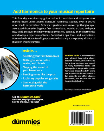 Harmonica For Dummies (For Dummies (Music))