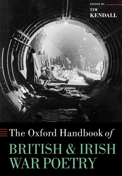 The oxford handbook of BRITISH AND IRISHWAR POETRY (Oxford Handbooks)
