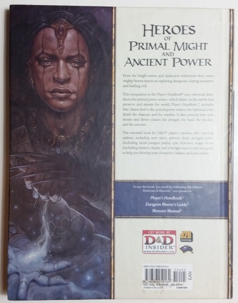Dungeons & Dragons: Player's Handbook 2- Roleplaying Game Core Rules