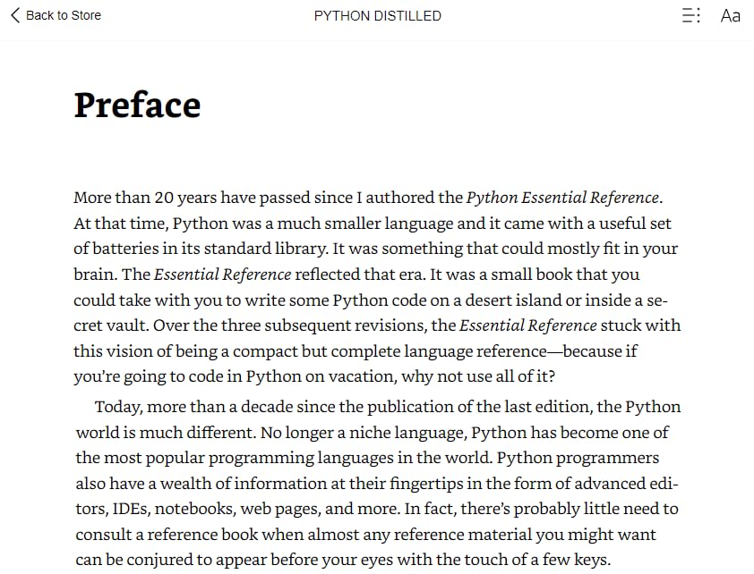 Python Distilled (Developer's Library) by Beazley, David