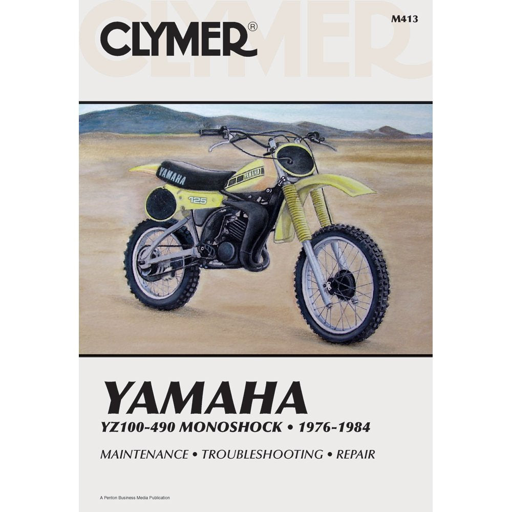 Clymer Yamaha YZ100-490 Monoshock, 1976-1984: Service, Repair, Maintenance