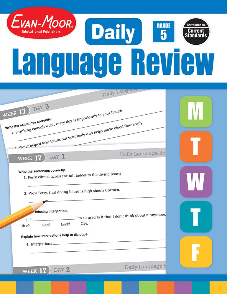 Evan Moor Daily Language Review, Grade 5 by Evan-Moor